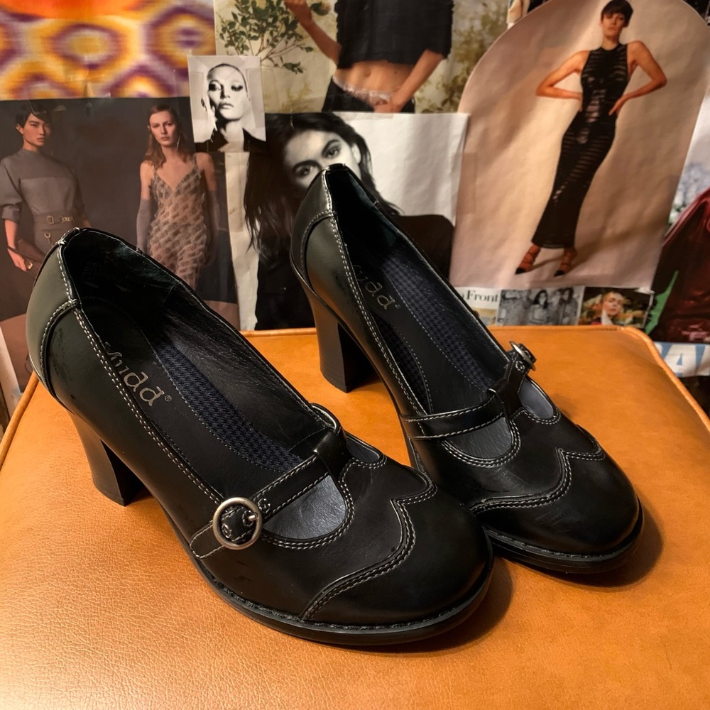 Y2K Mudd Pepper Heels